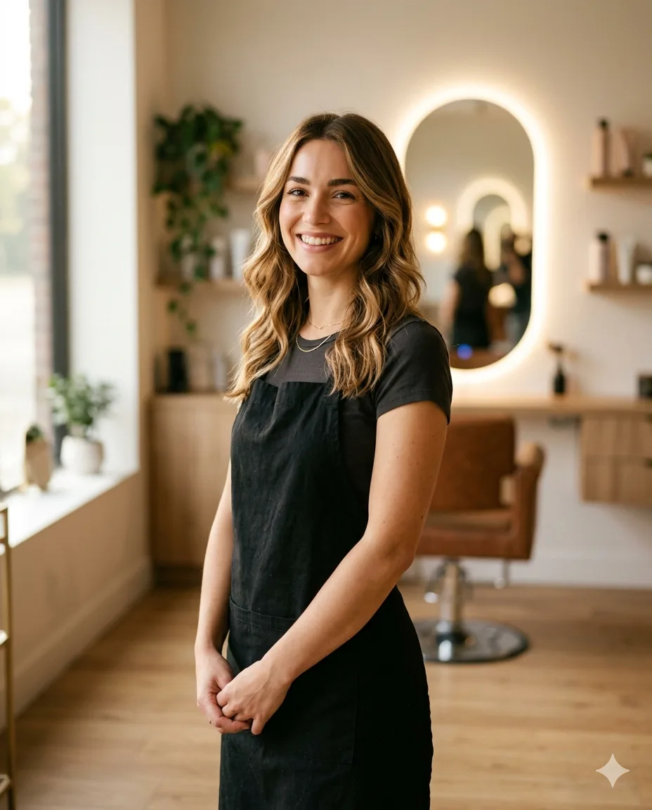 Maëlle Kerivel, coiffeuse spécialiste balayage au salon Tif'enn